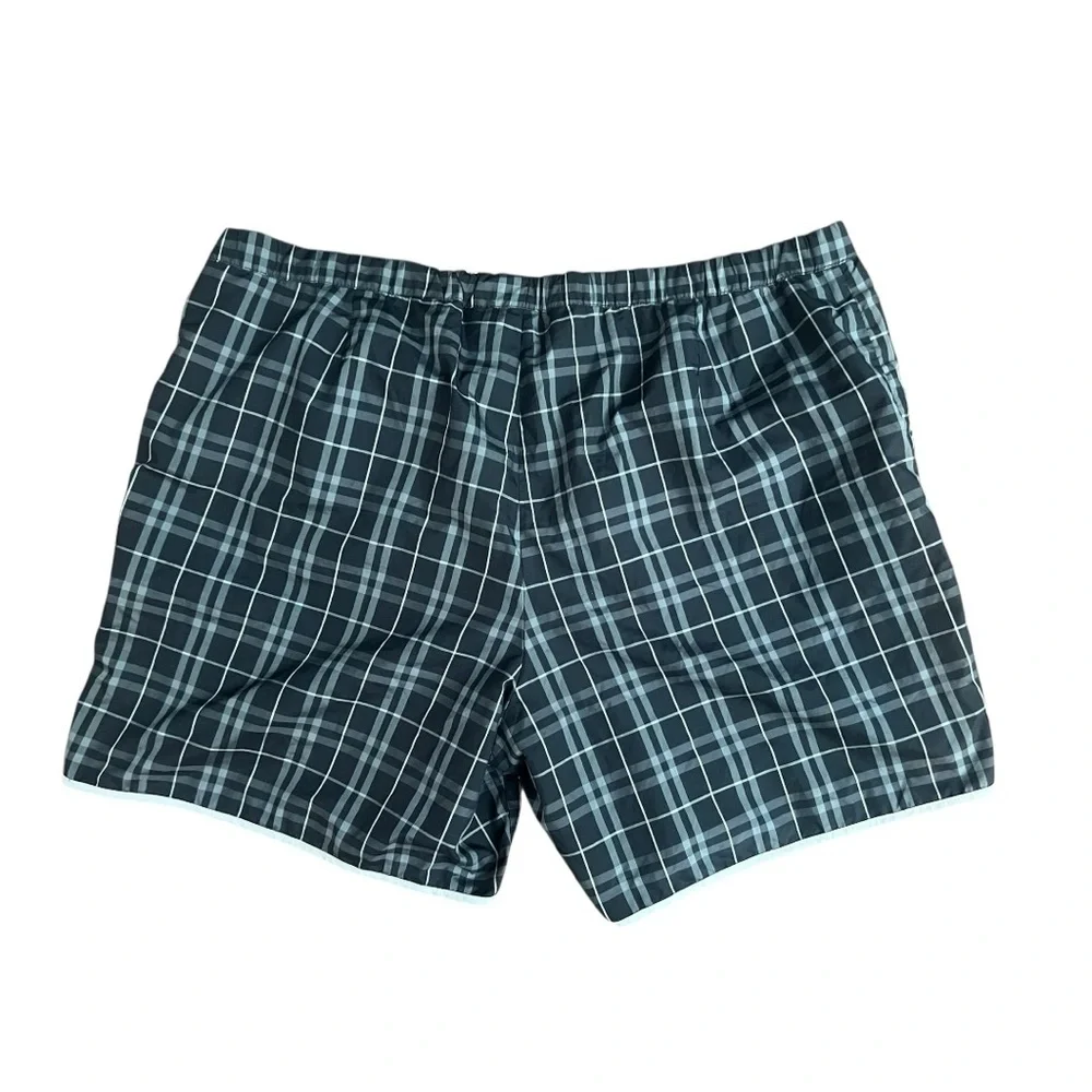 🩳‎ Parke & Ronen Men’s Plaid Swim Shorts — Size 38